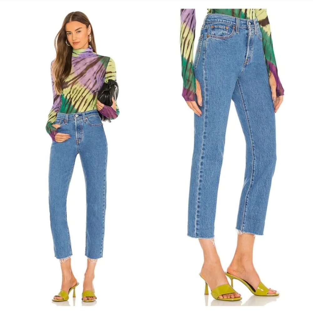 Levi's Wedgie Straight Jeans Jazz Wave